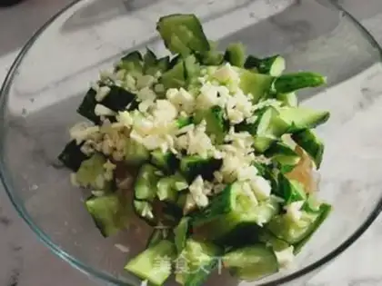 Make The cucumber stings step 2
