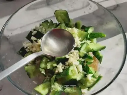 Make The cucumber stings step 3