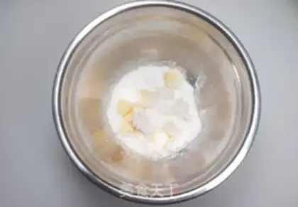 Make A sip of orange cookies step 1