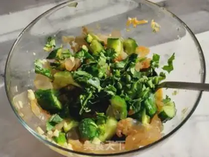 Make The cucumber stings step 5