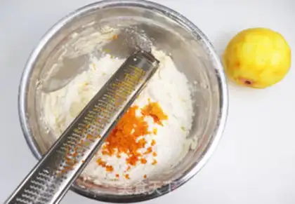 Make A sip of orange cookies step 5