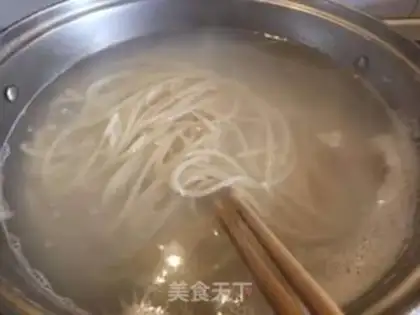 Make Spam noodles step 1