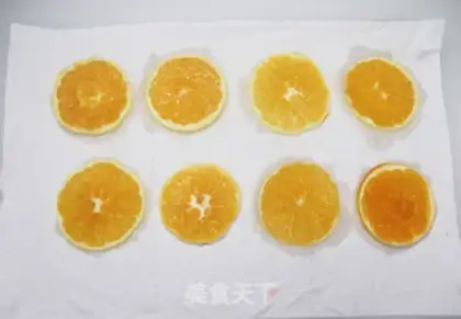 Make A sip of orange cookies step 8