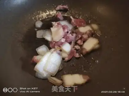 Make Spam noodles step 3