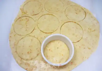 Make A sip of orange cookies step 9