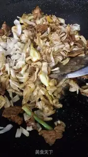 Make Cracker and fried meat step 7