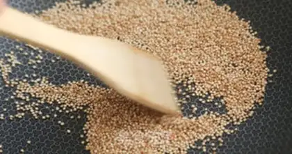 Make quinoa tea step 1