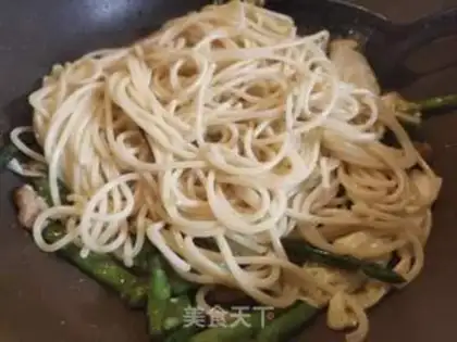 Make Spam noodles step 6