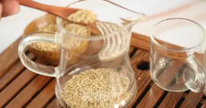 Make quinoa tea step 2