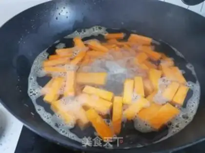 Make The creamed sweet potatoes step 2