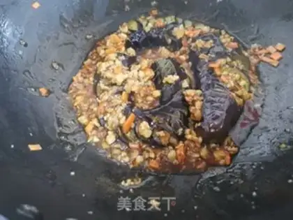 Make A plate of eggplant step 9