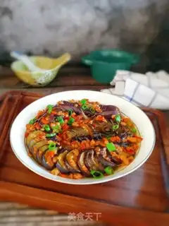 Make A plate of eggplant step 10