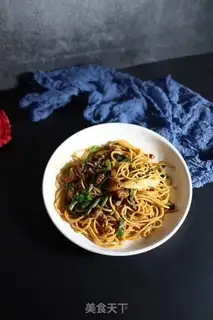 Make Spam noodles step 11