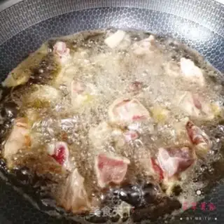 Make The rice ribs step 3