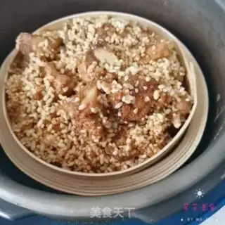 Make The rice ribs step 8