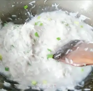Make Fried silk step 6