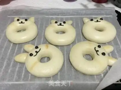 Make Little bunny donut buns step 10