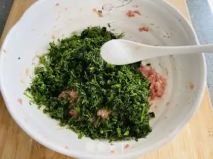 Make Porridge dumplings step 5