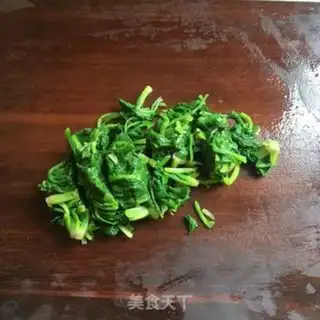 Make Spinach steamed eggs step 1
