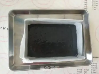 Make Marble black sesame soup step 5
