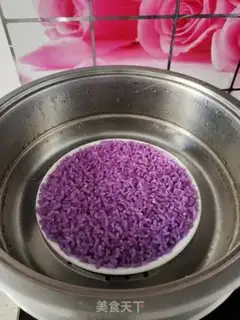 Make Ideas of double-colour rice spa step 1
