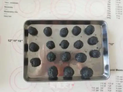Make Marble black sesame soup step 7