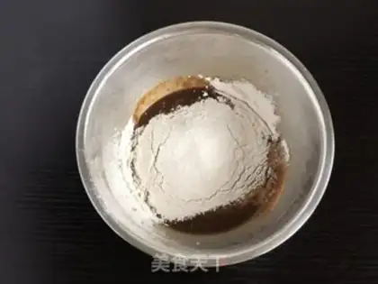 Make Red sugar oatmeal cookies step 3