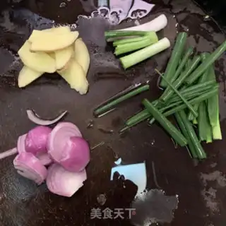 Make Soybeans and ferocious fish step 1