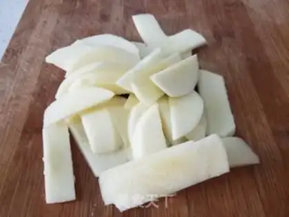 Make The apple soup step 4