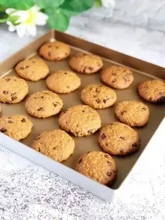 Make Red sugar oatmeal cookies step 10