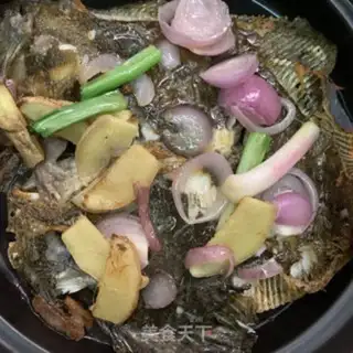 Make Soybeans and ferocious fish step 5