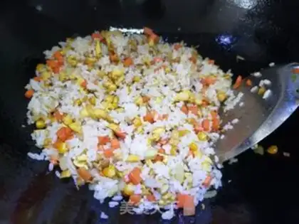 Make Goose eggs and rice step 4