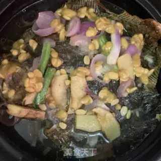 Make Soybeans and ferocious fish step 7
