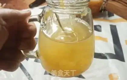 Make A grapefruit tea step 9