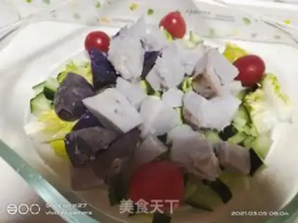 Make Corn ham salad step 5