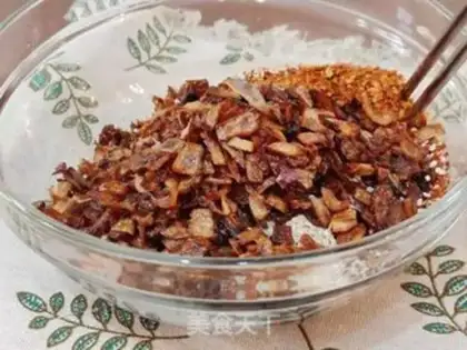 Make Red onion spicy sauce step 3