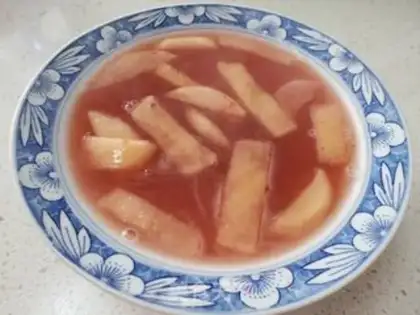 Make The apple soup step 11