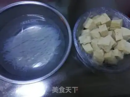 Make The cabbage with a bouquet of tofu step 2