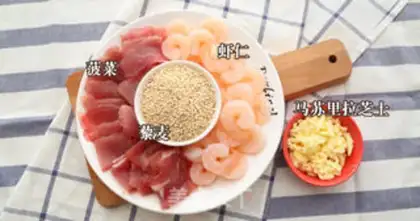 Make Cheese Quail shrimp step 0