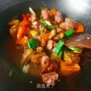 Make The red duck leg step 7
