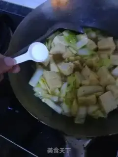 Make The cabbage with a bouquet of tofu step 14