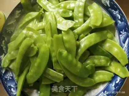 Make Clear the Dutch beans step 2