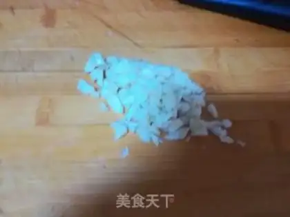 Make Garlic flowers step 1