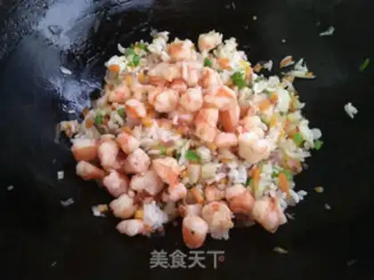 Make Shrimp rice step 12