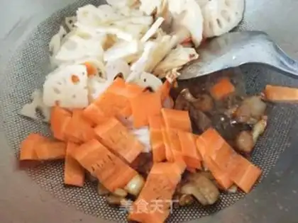 Make Sliced carrots step 4