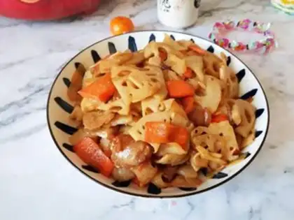 Make Sliced carrots step 5