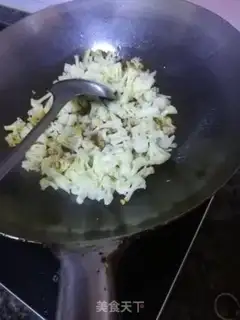 Make Garlic flowers step 6