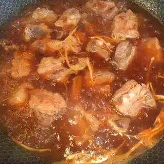 Make Sugar vinegar ribs step 8