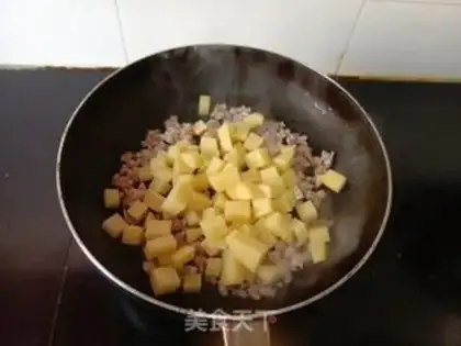 Make Potato eggs step 3