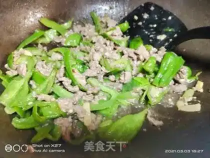 Make Pepper beef step 5